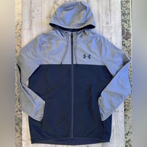 Under Armour windbreaker jacket gray